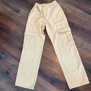 Princess Polly Tan Cargo Pants